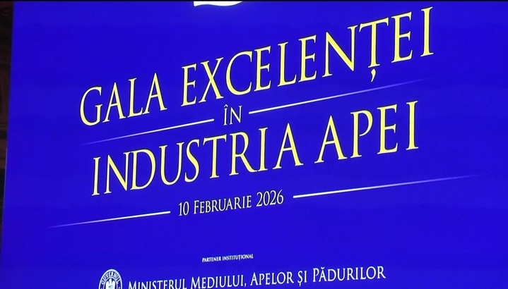 VIDEO Gala Excelenței în Industria Apei, ediția a II-a. Ministrul Mediului, Diana Buzoianu: Sectorul apei este un domeniu strategic