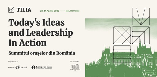 Speakeri redutabili, permanent în avangarda dezvoltării urbane, vin la TILIA - Summitul Orașelor din România organizat de IULIUS. Va fi prezent și Charles Montgomery, unul dintre cei mai influenți urbaniști din lume