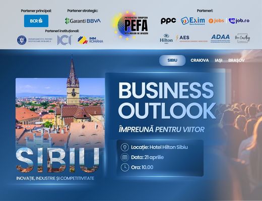 PEFA lansează proiectul național Business Outlook 2026 