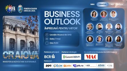 Business Outlook 2026 ajunge la Craiova: Dialog, Investiții și Sustenabilitate
