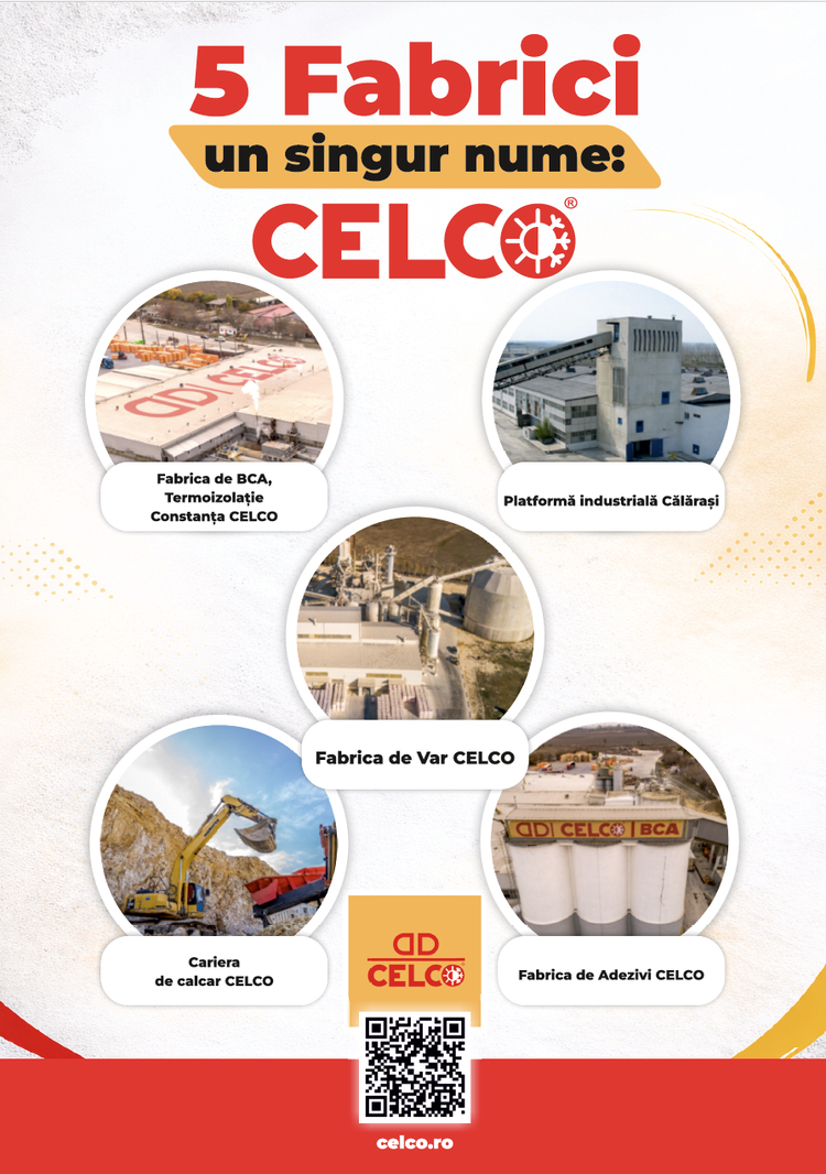 CELCO marchează două momente strategice: extinderea capacității de producție prin pornirea fabricii din Călărași și a patra recertificare consecutivă în programul Deloitte Best Managed Companies