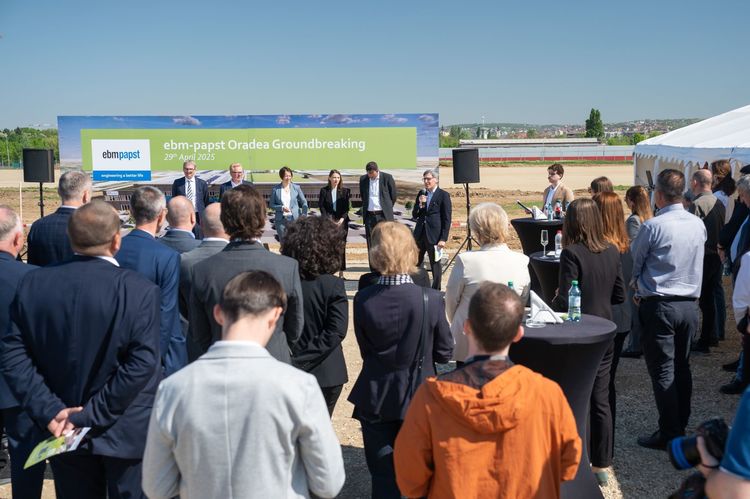 FOTO Investiție germană în România de zeci de milioane euro. ebm-papst a inaugurat o fabrică la Oradea, investiție de 30 de milioane de euro 