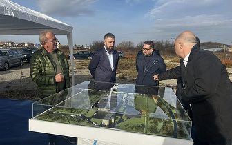 FOTO Investiție substanțială germană în România. Knauf ridică la Huedin o fabrică de gips, proiect de 88 milioane euro
