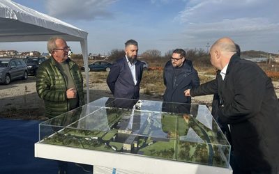 FOTO Investiție substanțială germană în România. Knauf ridică la Huedin o fabrică de gips, proiect de 88 milioane euro