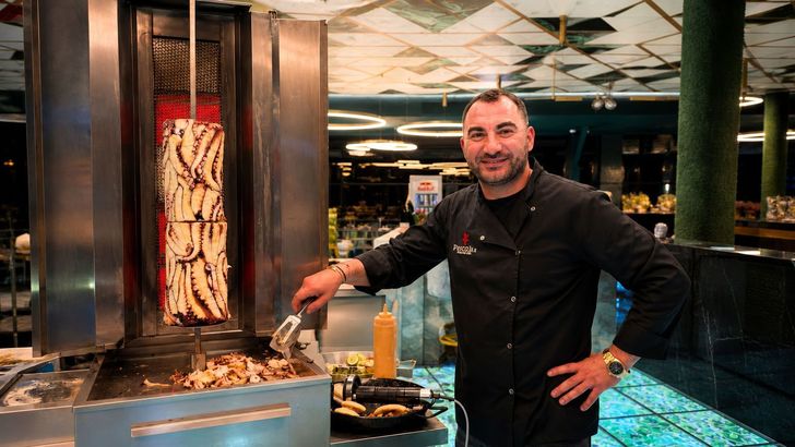 Pescobar este lăudat la Viena pentru kebabul de caracatiță