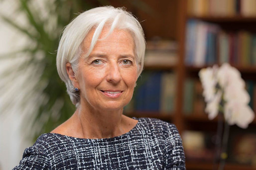 Christine Lagarde, desemnată pentru un nou mandat la conducerea FMI