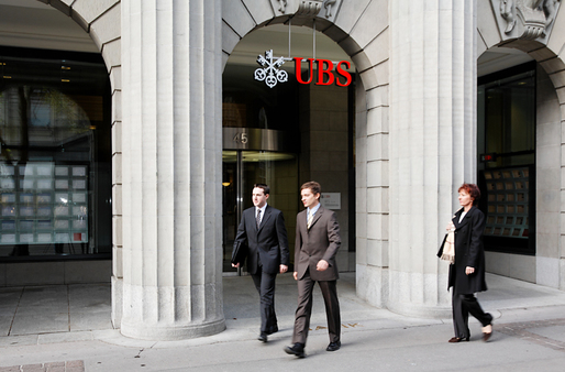 UBS a rămas cea mai mare bancă privată din lume în 2015