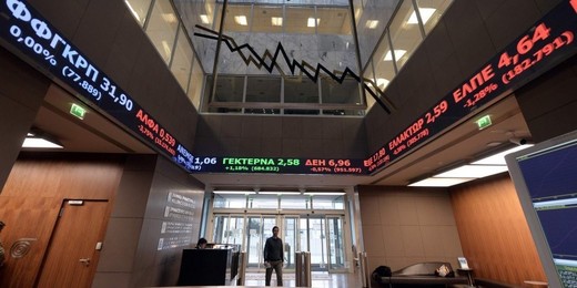 Acțiunile europene au avut cel mai amplu declin zilnic din ultimele două luni. Bursa de la Atena s-a prăbușit cu 3,5%
