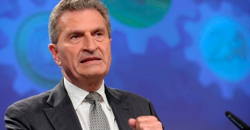 Comisarul Gunther Oettinger: Există premise ca România să se încadreze în ținta de deficit bugetar de 3%