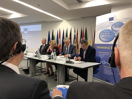 VIDEO Teodorovici, sinceritate: Dacă am fi urmat o cale normală de dialog, inclusiv cu Bruxelles, OUG 114 nu ar fi existat. Comisarul european Corina Crețu: Consultarea în pregătirea ordonanței, nu după, ar fi fost mai bine pentru toți 