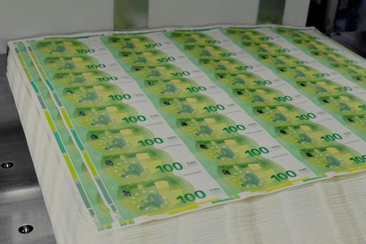 VIDEO BCE pune în circulație noile bancnote de 100 și 200 de euro