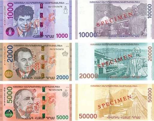 Armenia va înlocui bancnotele aflate în circulație cu altele noi pentru a combate răspândirea coronavirusului