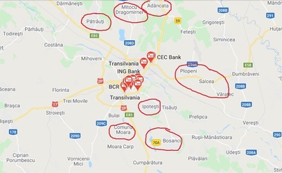 Aproape 40.000 de locuitori blocați în cele 8 localități în carantină limitrofe Sucevei nu au acces la niciun bancomat și nicio bancă, într-o perioadă cu cerere mare la retrageri de numerar