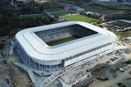 Construcții Erbașu împrumută 52,5 milioane de lei  de la BRD pentru construcția noului stadion Steaua, care va găzdui antrenamente la EURO 2020