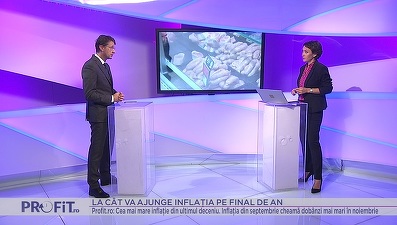 VIDEO Ora de Profit.ro - Dan Suciu, BNR, despre cea mai mare inflație din ultimul deceniu: E clar - prognoza noastră a fost depășită. Încercăm să stăvilim transferul creșterilor de preț dinspre energie. Mesajul băncii centrale pentru piață 