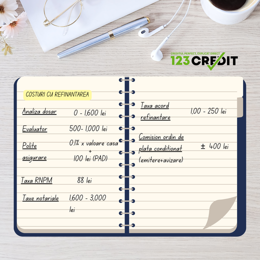 Ce costuri presupune refinanțarea creditelor ipotecare?
