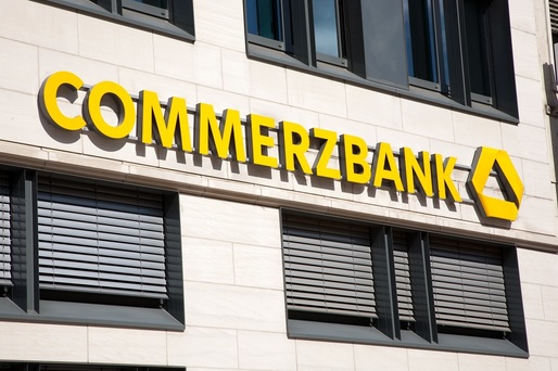 Creștere de peste 20% a acțiunilor Commerzbank în urma cumpărării de către UniCredit a 4,5% din acțiunile băncii, de la guvernul german