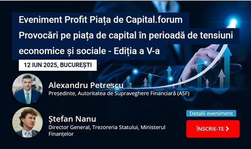 ASTĂZI Profit.ro - Piața de Capital.forum, cu autoritățile decidente și CEO redutabili