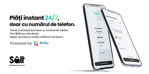 Salt Bank, printre primele bănci care aduc clienților RoPay – noul brand național de plăți instant