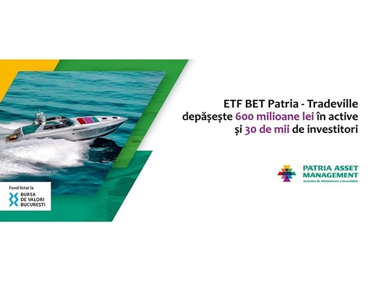 Investiții simple la bursă prin fondurile de tip ETF. Cel mai mare ETF românesc a atins 600 milioane lei în active și 30 de mii de investitori