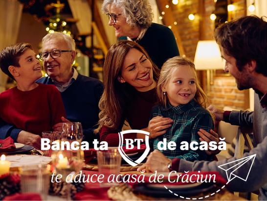 Banca Transilvania sprijină românii din diaspora să se întoarcă acasă de Crăciun 
