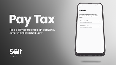 Pay Tax, noua funcționalitate Salt Bank care face plata taxelor mai ușoară