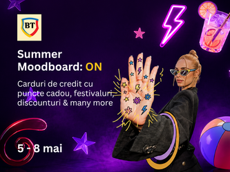 Banca Transilvania începe o campanie pentru tineri în vara festivalurilor și vacanțelor 