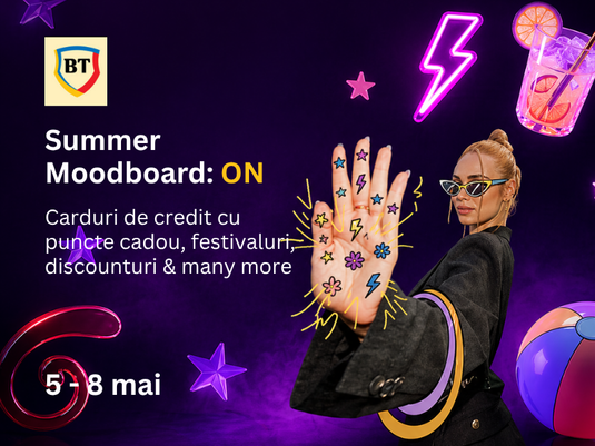 Banca Transilvania începe o campanie pentru tineri în vara festivalurilor și vacanțelor 