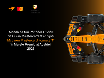 Monopostul McLaren ia startul în weekend la Marele Premiu de Formula 1 al Austriei cu logo-ul Băncii Transilvania 