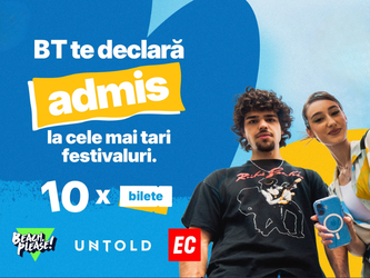 Banca Transilvania oferă bilete la cele mai mari festivaluri românești: concurs pentru tinerii care deschid conturi BT Pay