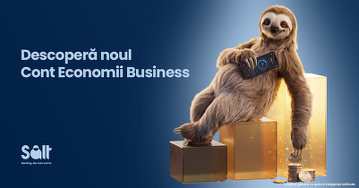 Salt Business: de la cont, plăți și facturi la dobândă de la primul leu economisit și POS direct pe telefon