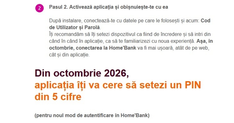 FOTO ANUNȚ ING schimbă în România sistemul de acces în HomeBank de pe laptop sau computer