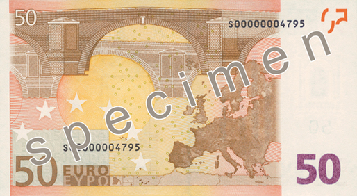BCE va introduce în circulație, din 2017, noua bancnotă de 50 de euro