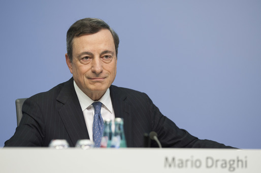 Președintele BCE Mario Draghi câștigă mai puțin decât șefii băncilor centrale din Belgia, Italia și Germania