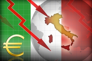 Problemele din sistemul bancar italian se mută pe bilanțul băncii centrale. Deficitul țării în sistemul euro atinge un nou record de 420 miliarde euro