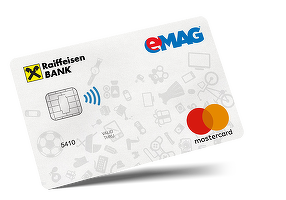 eMAG lansează cu Raiffeisen Bank un card pentru cumpărături în rate fără dobândă