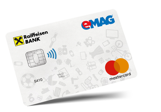 eMAG lansează cu Raiffeisen Bank un card pentru cumpărături în rate fără dobândă