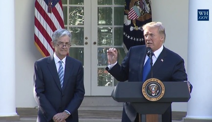 Trump numește un avocat la conducerea Rezervei Federale 
