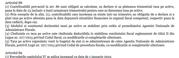 Prevederile OUG nr. 114/2018 privind taxa pe activele financiare ale băncilor