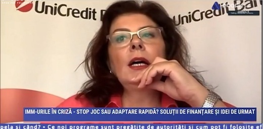 Videoconferința Profit.ro - IMM-urile în criză. Antoaneta Curteanu, UniCredit Bank: Programul IMM Invest a fost o gură de oxigen. Ce firme sunt eligibile și trei exemple de succes