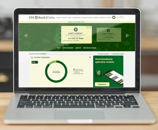 CEC Bank lansează o nouă versiune a serviciului de internet banking