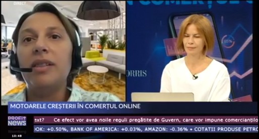 Videoconferința Profit e-commerce - Crina Nicolae, ING Bank: Trebuie să ne asigurăm că, pe măsură ce cresc tranzacțiile online, se păstrează și încrederea în sistem. Este nevoie de educația clienților cu privire la fraude