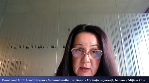 Profit Health.forum - Lucia Sîrb, Banca Transilvania: Avem peste 25.000 de business-uri medicale în portofoliu și colegi care se ocupă doar de partea de furnizori de echipamente