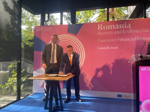 Garanții de 1 miliard de euro pentru creditele IMM prin PNRR:  FEI a semnat acorduri cu cinci bănci. Urmează încă cel puțin cinci, până la garanți totale de 2,5 miliarde