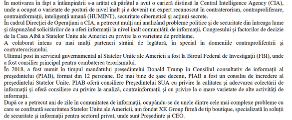 FOTO&DOCUMENT Falimentara City Insurance vrea bani de la un fost consilier al lui Trump și ex-șef CIA Pakistan, un fost ministru spaniol al Apărării și un ex-director FMI