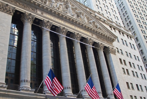 Bursa de la New York recuperează aproape integral căderea din a doua parte a sesiunii de luni
