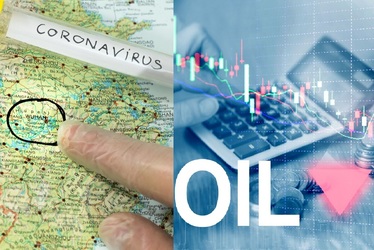 GRAFIC Proliferarea coronavirus și prăbușirea prețului petrolului readuc indicele BET de la BVB sub reperul de 10.000 de puncte