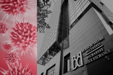 Declararea pandemiei precipită scăderile pentru piețele internaționale de acțiuni. Declin de 4% și la BVB