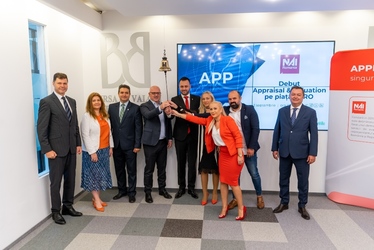 Appraisal & Valuation intră la tranzacționare la un preț cu 20% sub cel al plasamentului privat. "Discutăm cumpărarea altor firme. Vrem să creștem de 50 ori în 10 ani, să mergem în întreaga lume. Suntem tineri și vom reuși!”