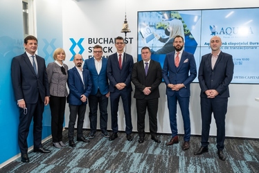 Acțiunile Aquila ajung pe bursă la un preț apropiat celui din oferta publică inițială. Capitalizare de piață de aproape 220 milioane euro